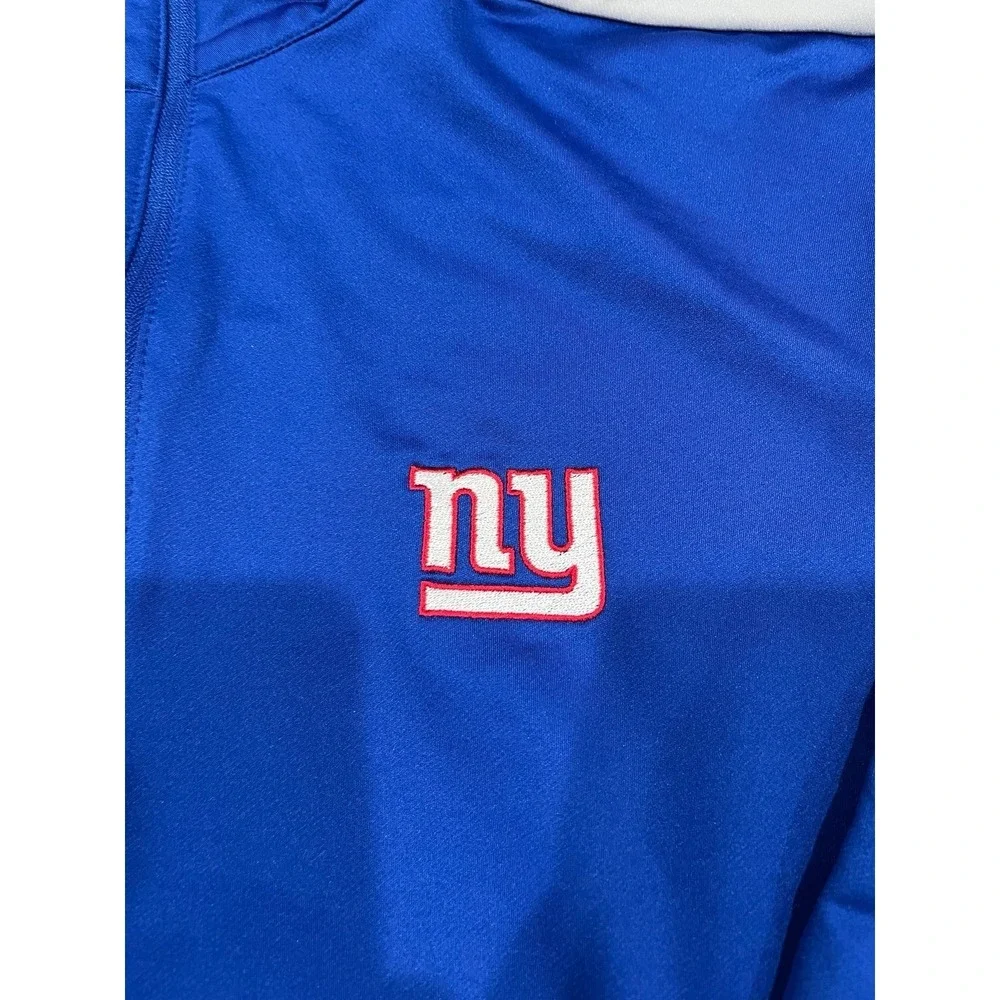 NWOT Size large giants blue quarter zip pullover